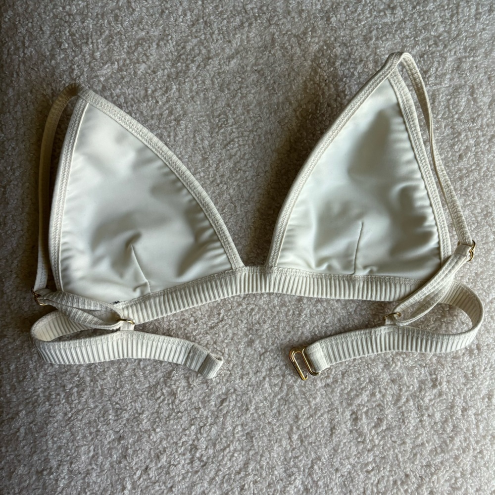 Montce Cream Rib top - Picture 3 of 3